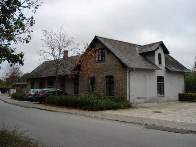 Billede af Årslev Station.