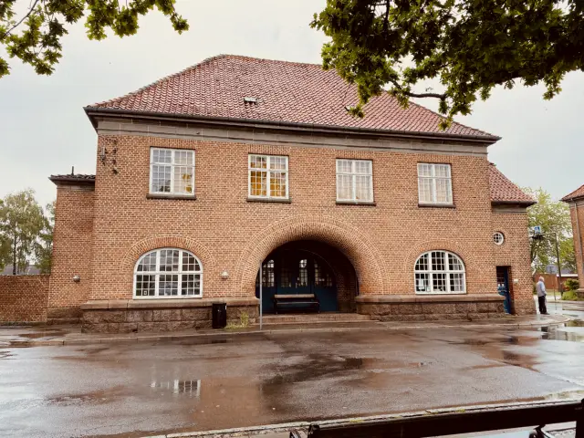 Billede af Nysted Station.