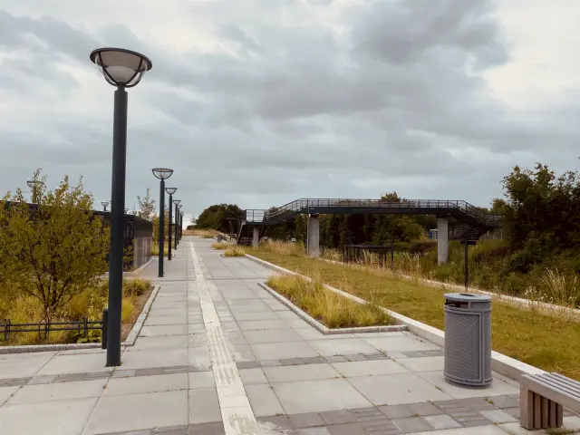 Billede af Kalundborg Øst Station.