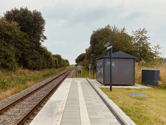 Billede af Kalundborg Øst Station.