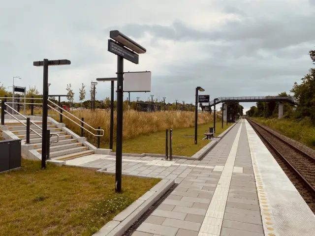 Billede af Kalundborg Øst Station.