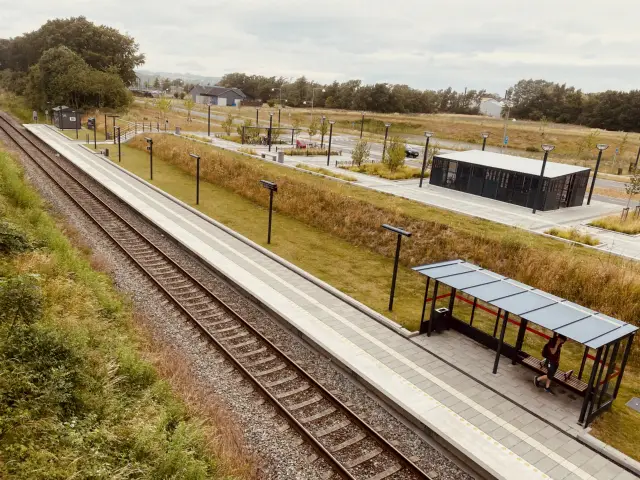 Billede af Kalundborg Øst Station.