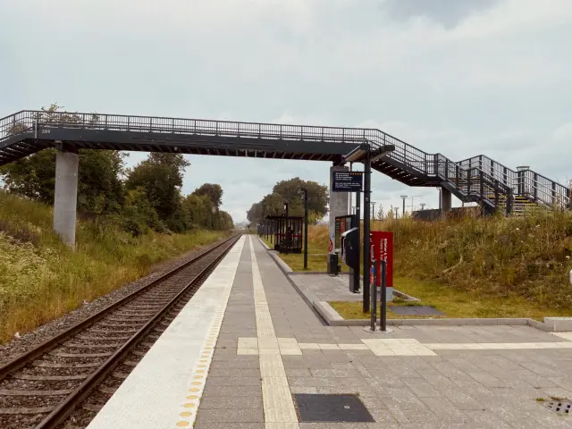 Billede af Kalundborg Øst Station.