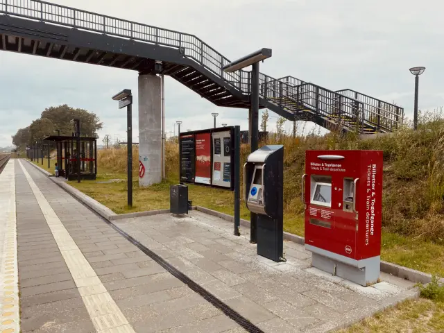 Billede af Kalundborg Øst Station.