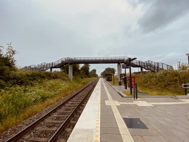 Billede af Kalundborg Øst Station.