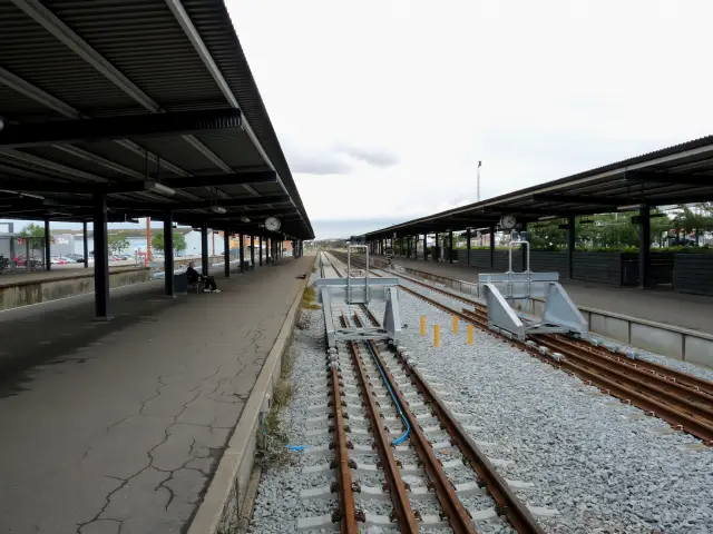 Billede af Kalundborg Station.