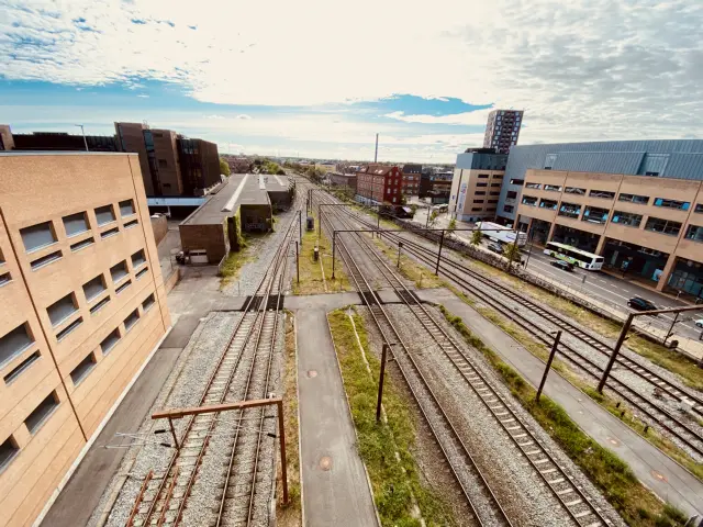 Billede af Odense Banegård Center.