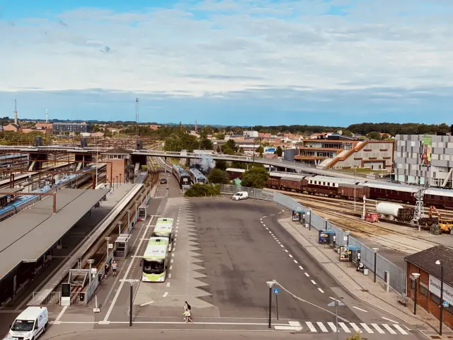 Billede af Odense Banegård Center.