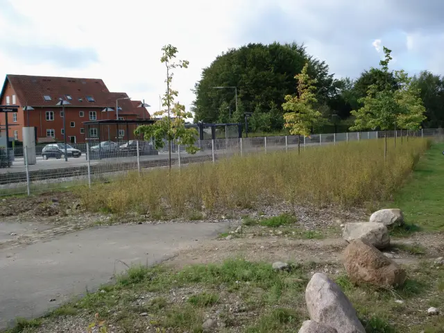 Billede af Hjallese Station.