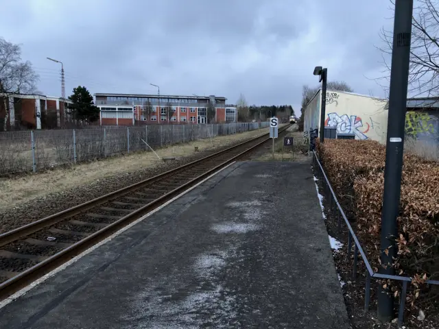 Billede af Hjallese Station.
