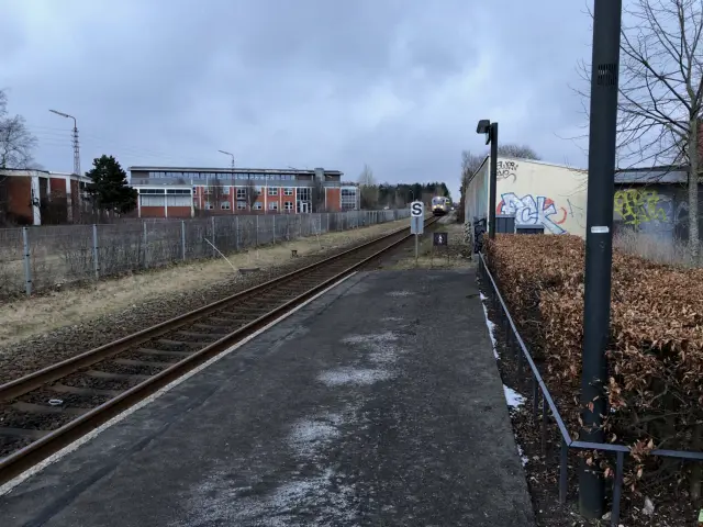 Billede af Hjallese Station.