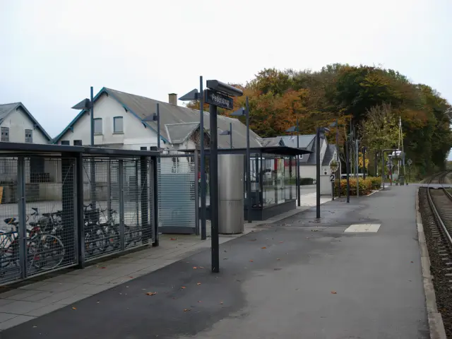 Billede af Pederstrup Station.