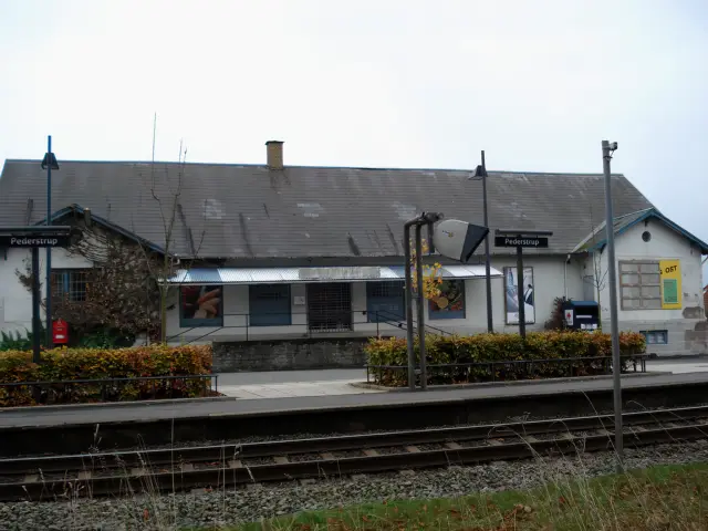Billede af Pederstrup Station.