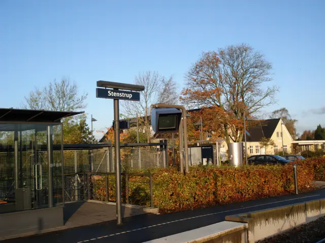 Billede af Stenstrup Station.
