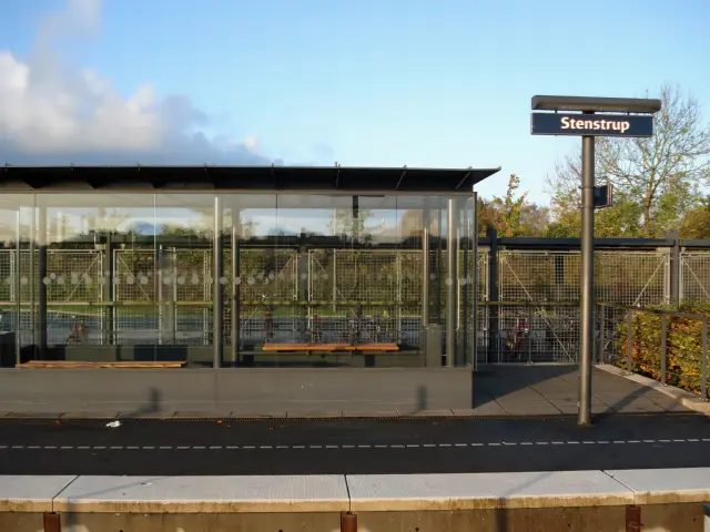 Billede af Stenstrup Station.