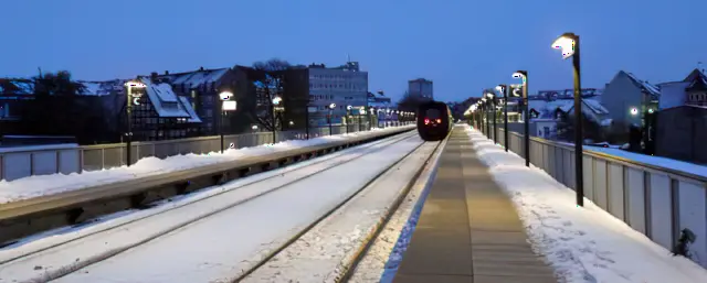 Billede af Aalborg Vestby Station.