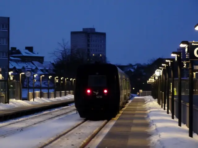 Billede af Aalborg Vestby Station.