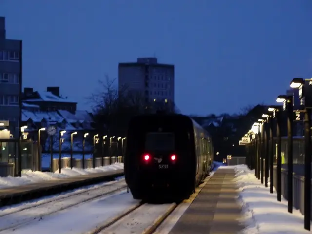 Billede af Aalborg Vestby Station.