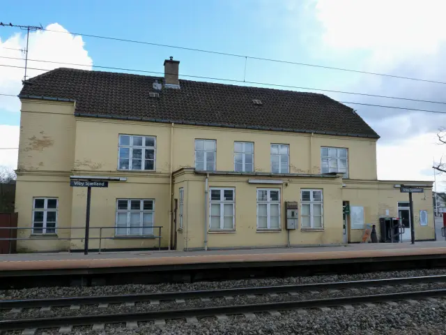 Billede af Viby Sjælland Station.