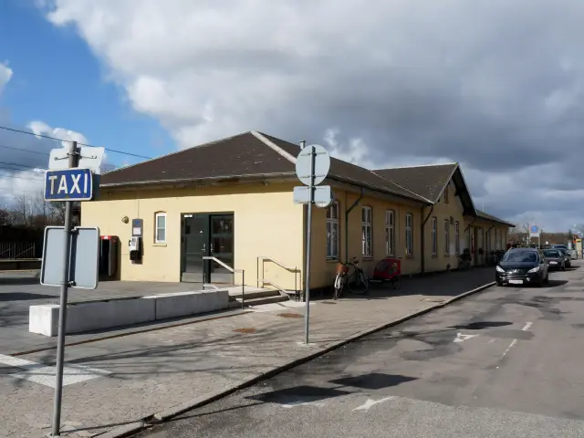 Billede af Borup Station.
