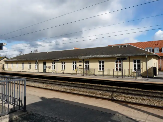 Billede af Borup Station.