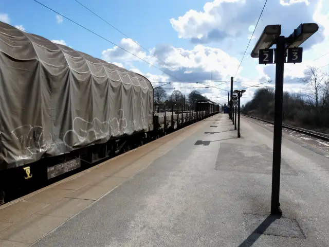 Billede af Borup Station.