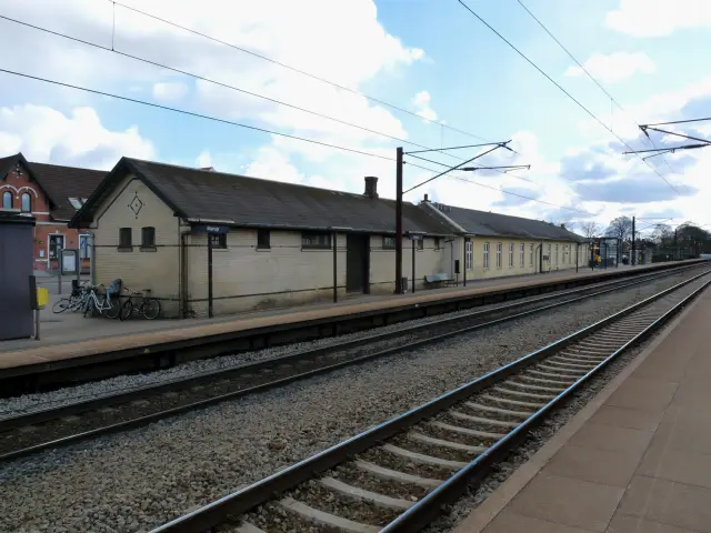 Billede af Borup Station.