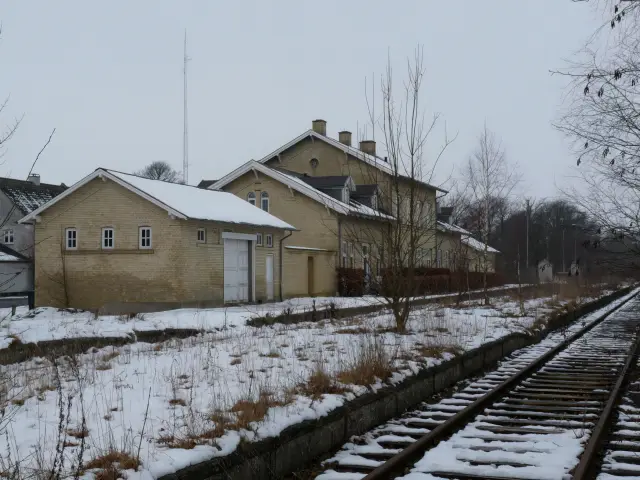 Billede af Dalmose Station.
