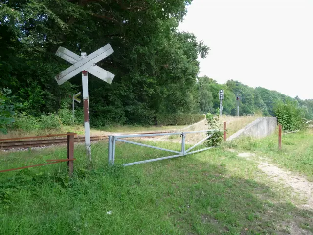 Billede af Dianalund Stations læsserampe.