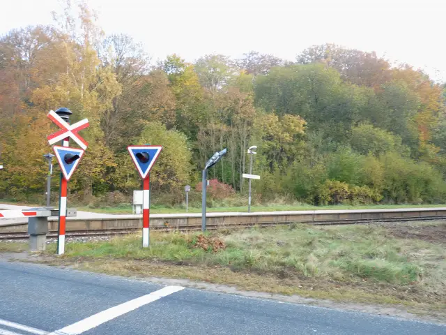 Billede af Duemose Station.