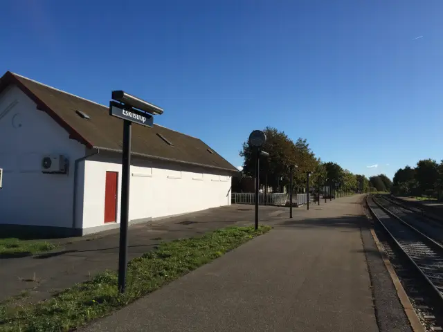 Billede af Eskilstrup Station.