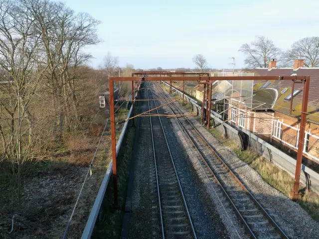 Billede af Forlev Station.