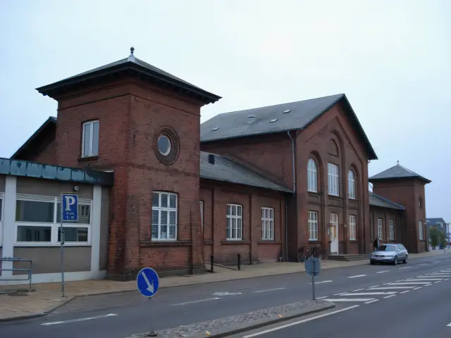 Billede af Faaborg Station.