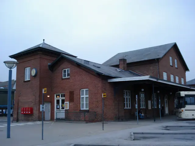 Billede af Faaborg Station.