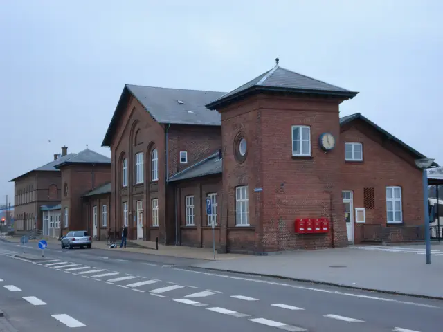 Billede af Faaborg Station.