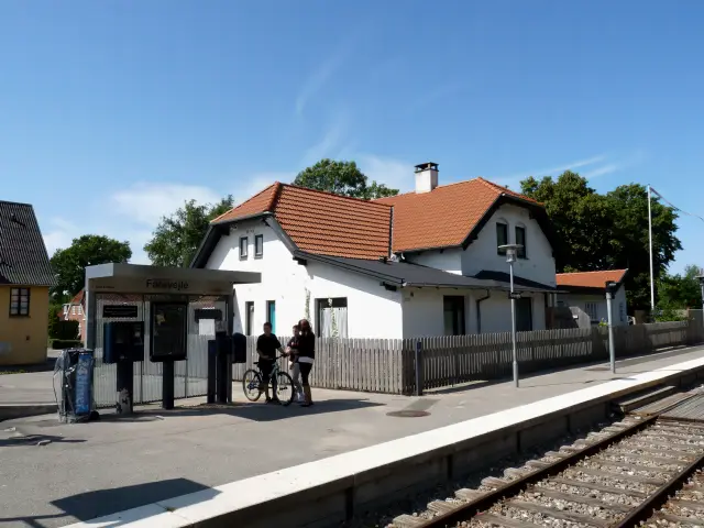 Billede af Fårevejle Station.