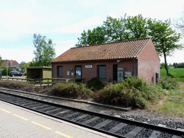 Billede af Grænge Station.