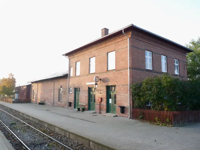 Billede af Græsted Station.