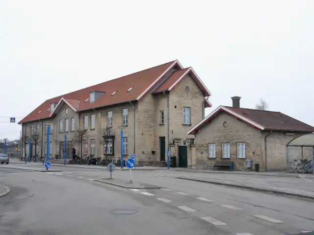 Billede af Haslev Station.