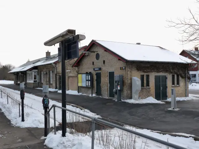 Billede af Havdrup Station.