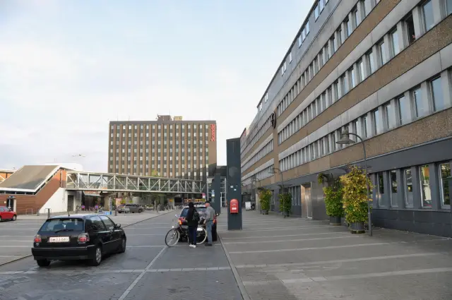Billede af Herning Banegård Center.
