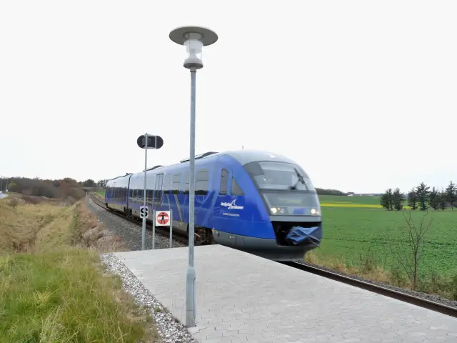 Billede af NJJ DM 502 fotograferet ud for Herregårdsparken Station.