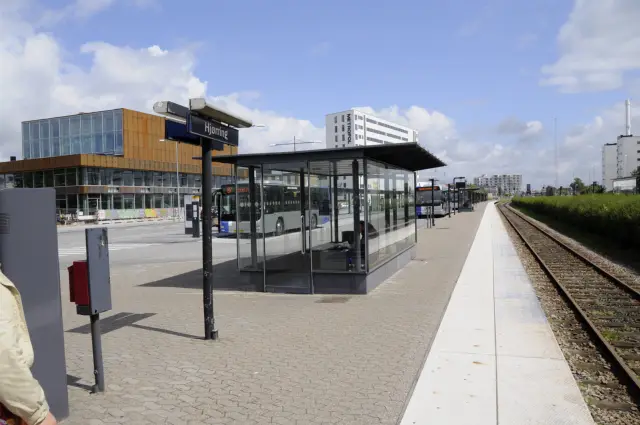 Billede af Hjørring Station.