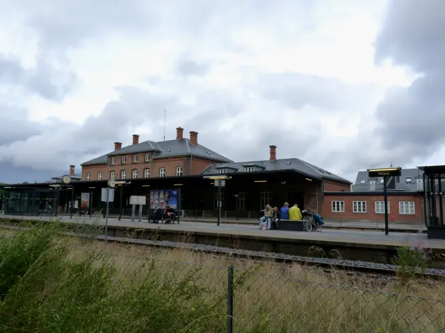 Billede af Hobro Station.