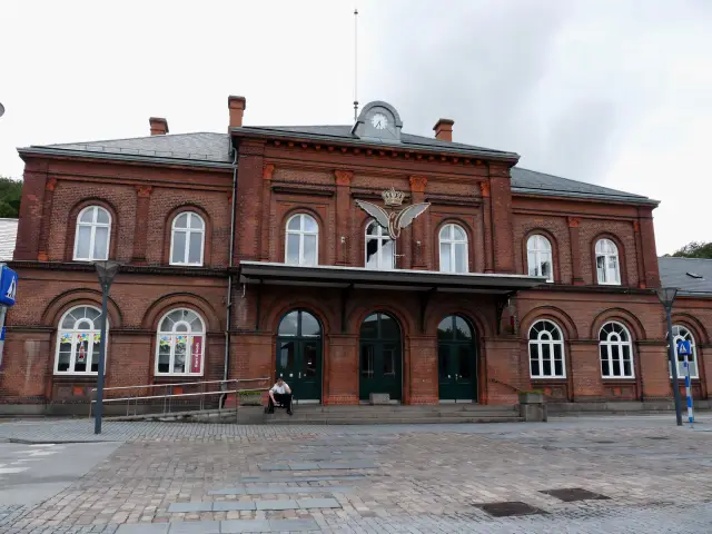 Billede af Hobro Station.
