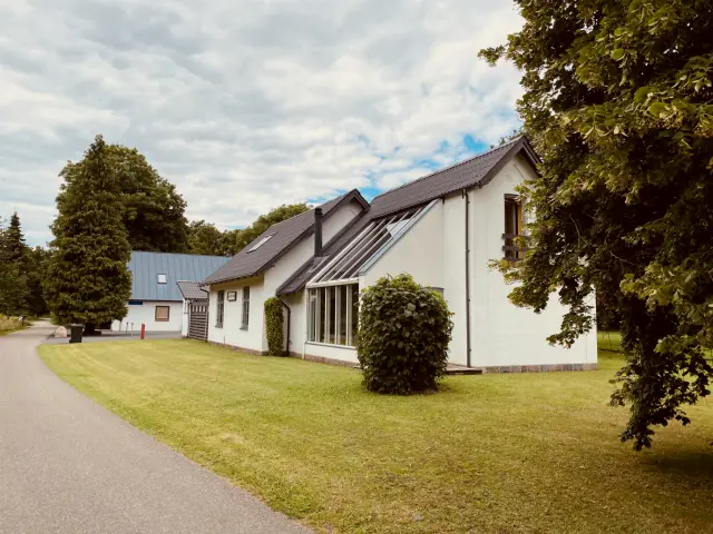 Billede af Haraldskær Fabrik Holdeplads.
