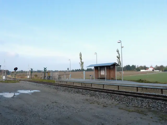 Billede af Holløse Station.