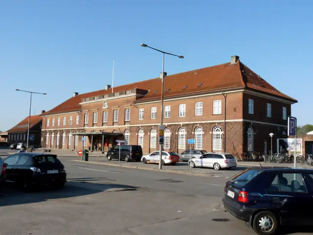 Billede af Horsens Station.