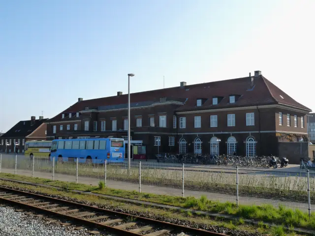 Billede af Horsens Station.