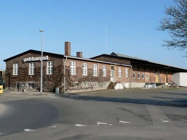Billede af Horsens Stations pakhus.